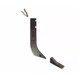 Gannon / Case / Cat / Deere 1 - Gannon Scraper Box Shank w Scarifier Tooth & Clip - H920 , 8075 , K1306