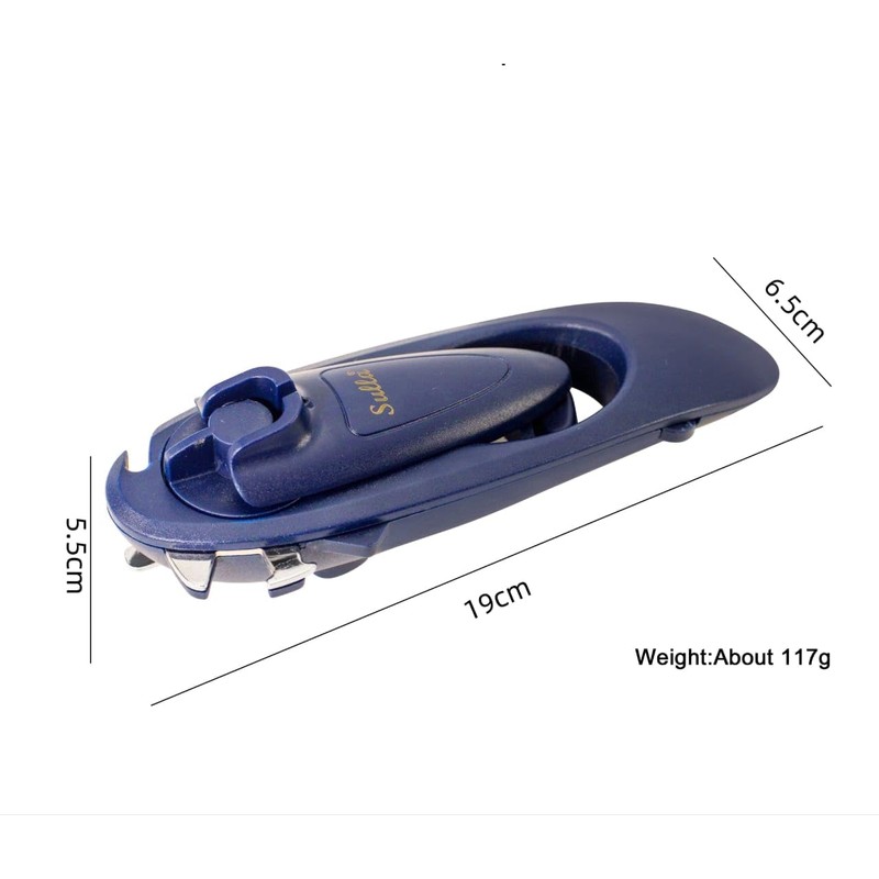 "Sulla 8-in-1 Multifunction Can Opener - Bottle Opener, Jar Opener,