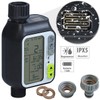Royal Gardineer Rain Sensor Irrigation: Digital Irrigation Computer with Display