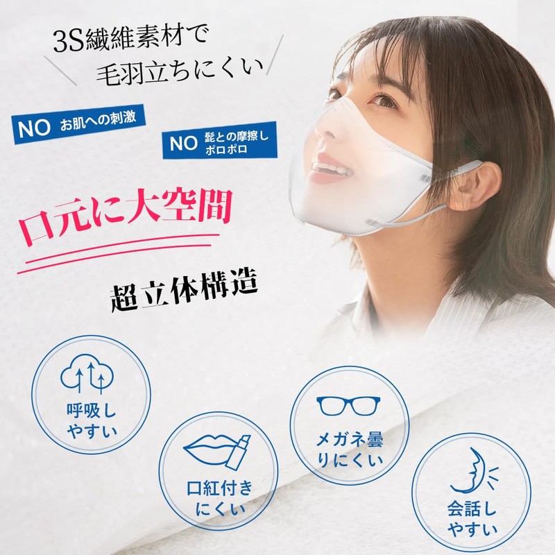 [Hellozebra]立体マスク 大きめ メンズ バイカラー 3Dマスク 黒 不織布 30枚入 グレー 不職布マスク