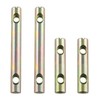 RLECS Barrel Nut 4PCS 2 Holes Cylindrical Cross Dowels Slotted