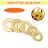 Qrity Pack of 20 flat washers, M10 x 20 mm,