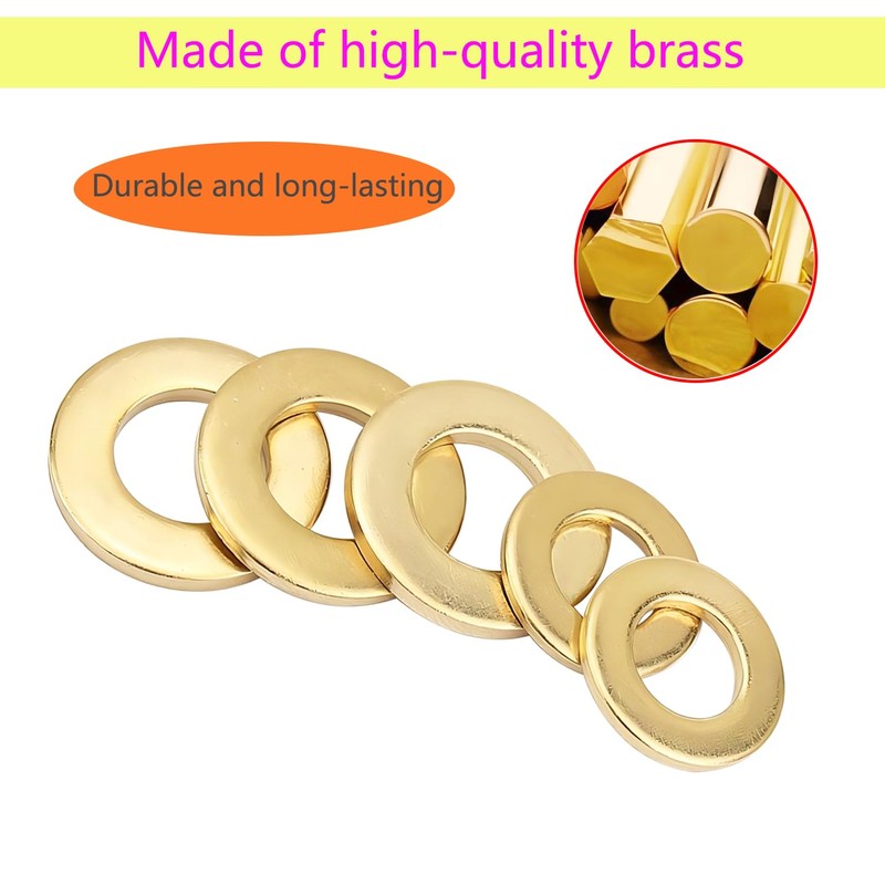 Qrity Pack of 20 flat washers, M10 x 20 mm,