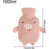 Bolsas de Agua Caliente Pack de 1L Reutilizable con Almohadilla
