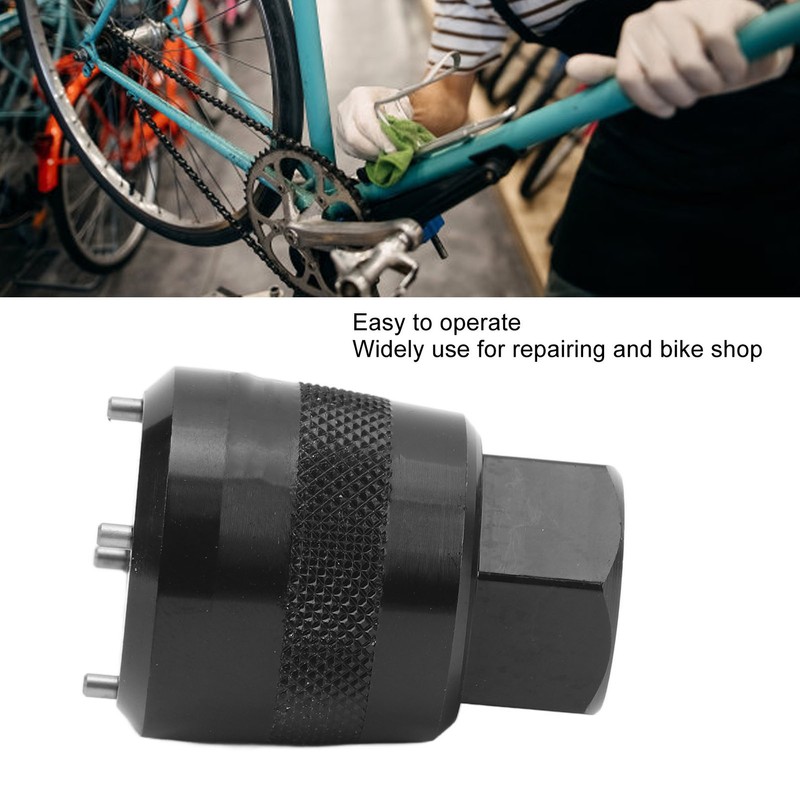 Bike Crank Cover Installation Removal Tool Aluminum Alloy Crank Arm
