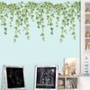 DRWSSR 3 Sheets Hanging Creative Removable DIY Green Vine Wall