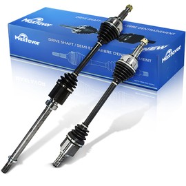 Maxfavor Front CV Axle Shaft Assembly fit for Nissan Versa 2012 2011 2010 2009 2008 2007, L4 1.8L, S SL 1.8 SL Sedan Hatchback Models, CV Joint Axle Shaft Front Passenger Driver Side