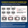 Pneumatic Chamfer Tool - Mini Air Chamfering Machine with 6