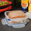 Sterilite Ultra-Seal 4 Cup Square, Airtight Food Storage Container, Latching