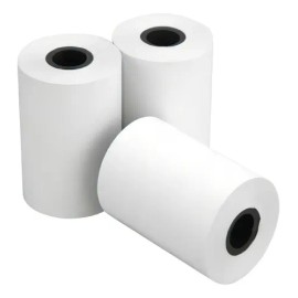 Pack de 20 Rollos de Papel Térmico Blanco 57x40mm para Terminal Smart Point