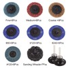 sourcing map Pack of 65 2 Inch Sanding Discs Sandpaper