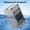 HAPPOW 3-Way Junction Box IP65 Weatherproof Electrical Box, Outdoor Electrical
