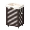 Wieghda Laundry Basket,Laundry Basket with Wheels,Rolling Laundry Basket for Clothes,Small