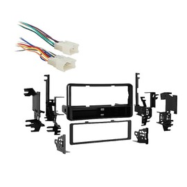 Harmony Audio Compatible with Scion tC 2005-2010 Single DIN Harness Radio Install Dash Kit