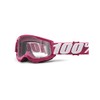 100% 100percent Strata 2 Goggles Youth Clear/CAT0