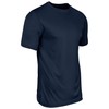 Champro Men's Vision Lightweight Polyester T-Shirt Jersey, Navy, Adult 4X-Large