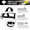 Dinictis Softball Face Mask, Lightweight, Comfortable, with Wide Field Vision,