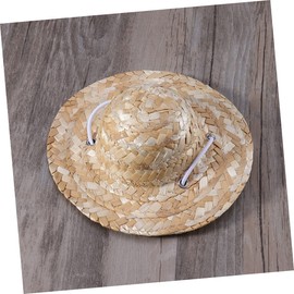 Levemolo Hat for Dogs Elastic Chin Strap Sun Protection Garden Beach l Size Hat