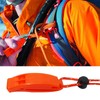 2 PCS Whistles with Reflective Lanyard Emergency Whistle, Safety Whistle