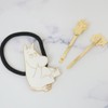 Moomin [Hair Accessories] Hairpin & Hair Rubber Set Scandinavian Shobido