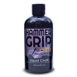 Hammer Grip Liquid Chalk – Ideal for Weightlifting, Gymnastics, Rock Climbing, Bowling, Gaming, Many More (250&50 ml)