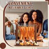 Wonderjune 2 Rows Bacon Rack Tray 13 Inch Bacon Display