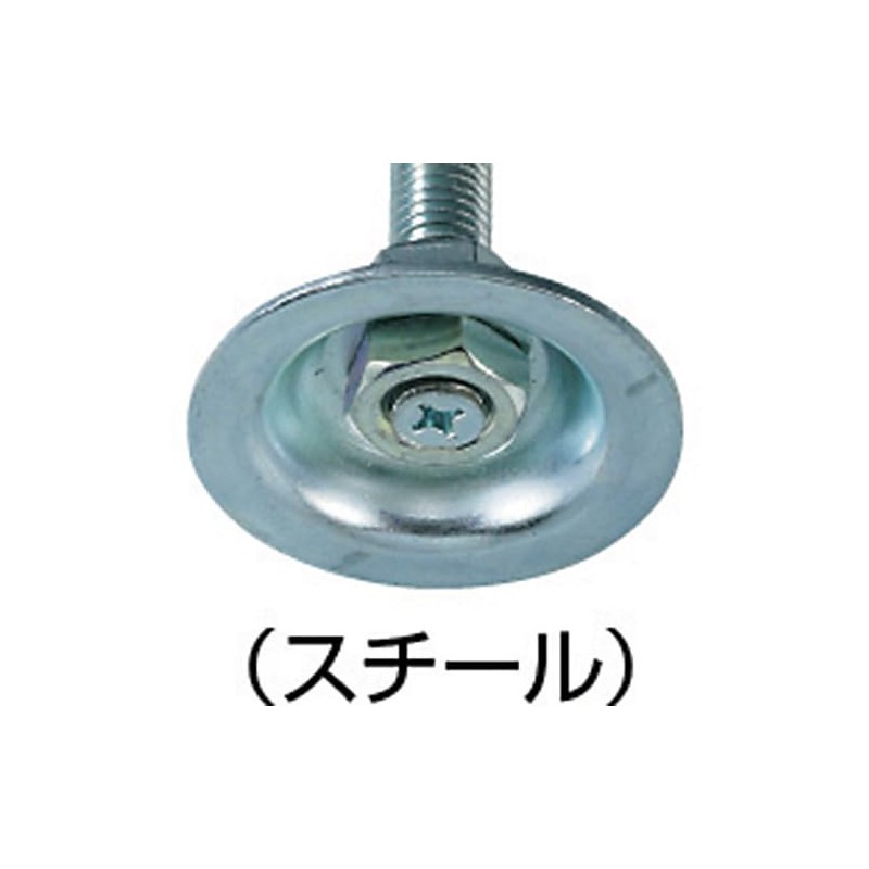 トラスコ中山(TRUSCO) アジャスターボルトM12×120 ゴムなし NB12X120