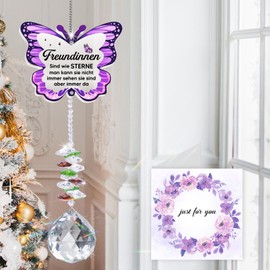 Gifts for Girlfriend, Best Friend Gifts – Crystal Pendant, Girlfriend Birthday, Gift Ideas Girlfriend Christmas Birthday Friendship Thank You Girlfriend Gift