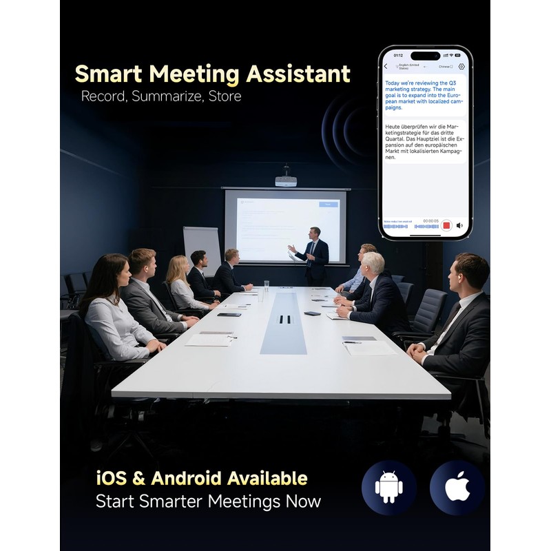 AI Translation Earbuds Real Time Interpretation– 144 Language Translator Device
