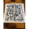Vintage Reprint Of Jackson Pollack - ECHO - 1951 -