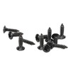 100PCS Guitar Pickguard Screws Metal Guard Plate Mounting Screw Electric