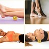 Set of 4 Magnetic Massage Balls with 10 Massage Rings