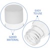 25pcs 10ml Sample Bottles Refillable Plastic Transparent Lotion Bottles Shower