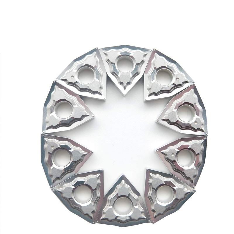 FomaSP Insertos de carburo para aluminio WNGG431 / WNMG080404 para