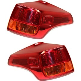 CarLights360: For 2013 2014 2015 Toyota RAV4 Tail Light Assembly Driver and Passenger Side CAPA Certified | TO2804119 TO2805119 (Vehicle Trim: LE Limited Platinum Limited XLE)