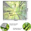 Onivein Green Forest Tapestry Nature Tapestry Ceiling Tree Sunlight Landscape