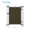 Patio Pool Fence Gate for Inground Pools with Privacy Fence