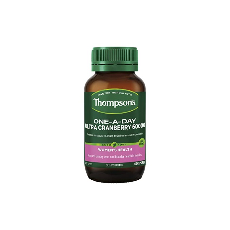 Thompson's One-a-day Ultra 60000 mg Cranberry 60 capsules | High