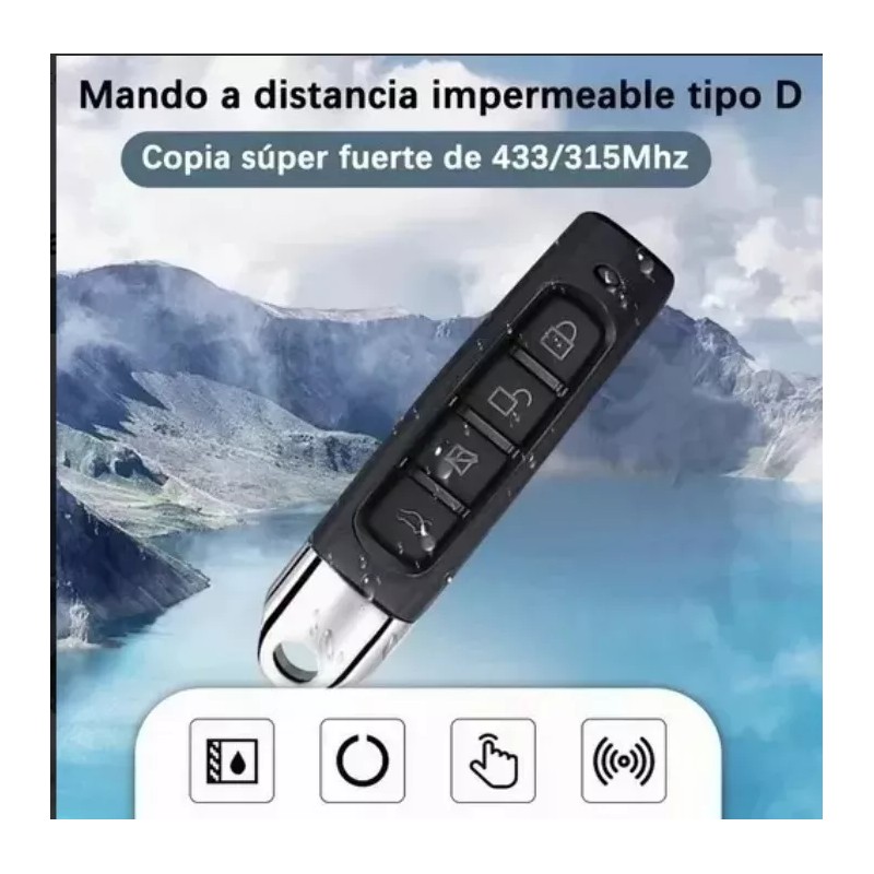 MU Control Remoto Para Porton Electrico Automáticas 433/315mhz