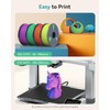 SUNLU Dual Color PLA Matte Filament 1.75mm, 1kg(2.2lbs) Color Change