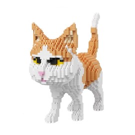Balody Various Cat Nano Block Kits - Figure built with nano components