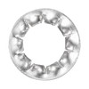 sourcing map M8 20Pcs Internal Tooth Washers, 304 Stainless Steel