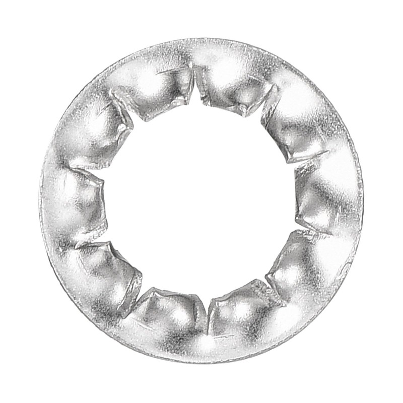 sourcing map M8 20Pcs Internal Tooth Washers, 304 Stainless Steel