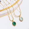 TREE NEST Collar de Piedra Verde de Las Mujeres,El Encanto