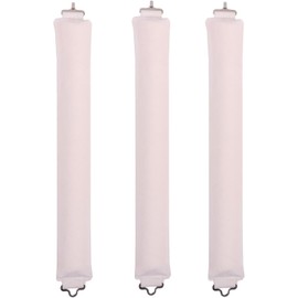 WADY Hair Curling Flexi Rod Magic Hair Rollers de Algodón Rodillas de Rizador de Cabello de Torsión Suave, Sin calor Peinado Rizado, Conjunto Flexible Autosostenido para Niñas, Mujeres, Damas, Niños (Blanco)