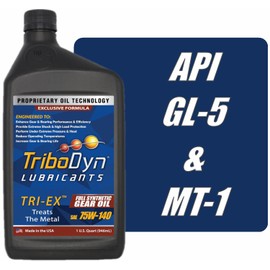 TriboDyn TRI-EX SAE 75W140 Synthetic Gear Oil - 1 Quart