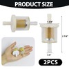 Replacement Fuel Filter Compatible with Briggs Stratton 691035, 40 Micron