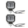 20 W 6500K LED Square Light Bar Spotlight DRL Angel