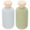 Baluue 2 Pcs Squeeze Bottles with Flip Caps Refillable Plastic