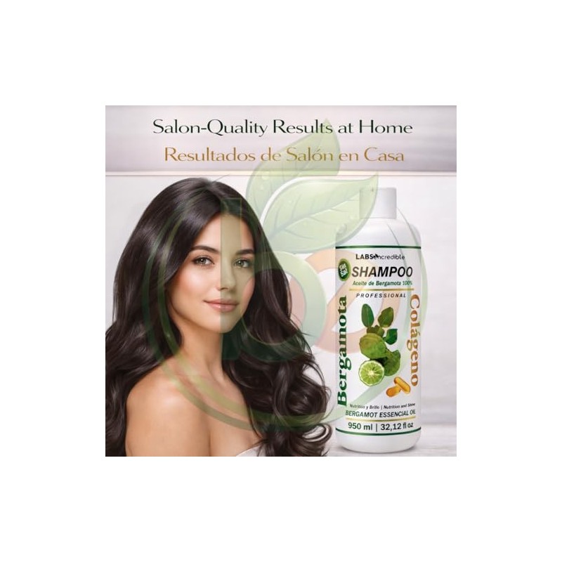 Shampoo Aceite de Bergamota 100%